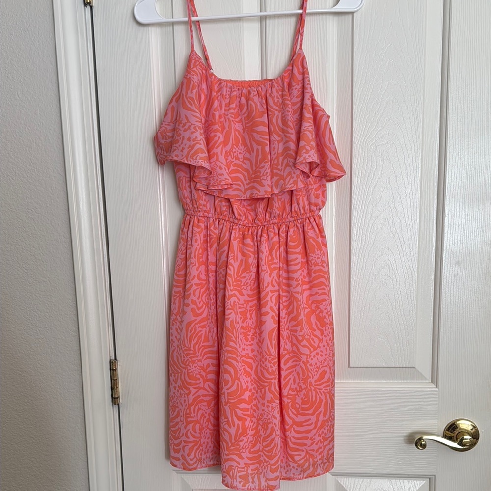 Lilly Pulitzer x Target Vibrant Pink and Orange Dress